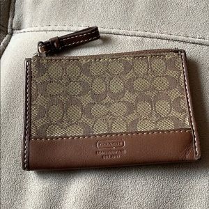 Coach change purse